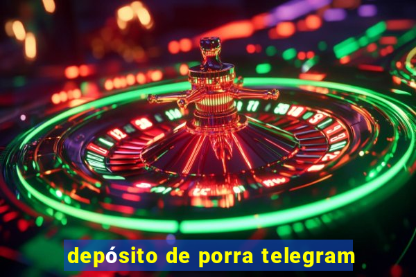 depósito de porra telegram